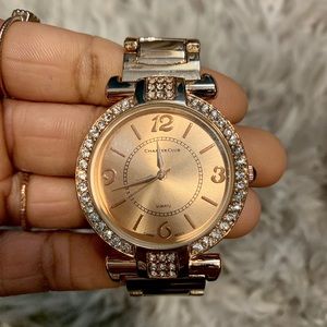 rose gold watch